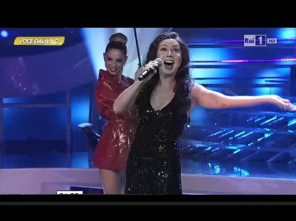 Gigliola Cinquetti - Rita Forte canta 'La pioggia'